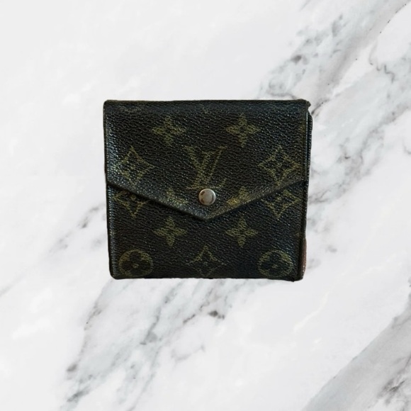 Louis Vuitton Authentic Vintage Monogram Compact Bifold Wallet with Coin Pouch - Picture 2 of 12